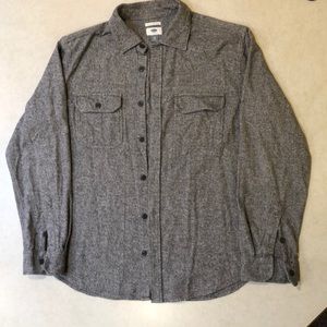 Old Navy Flannel - Heather Grey
